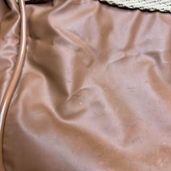 Vintage Diane Von Furstenberg DVF Brown Travel Bag with shoulder strap luggage - Picture 4 of 10